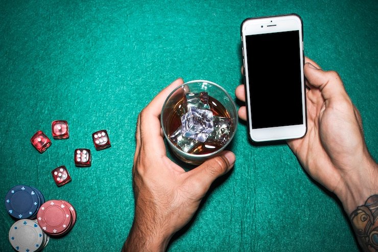 Dragon Tiger live dealer dealing cards from the shoe with clear camera view of both positions